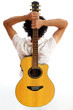 Go Folk - Guitar on his back