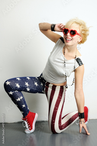 Photo: funky girl funky girl