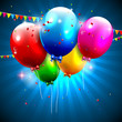 Colorful birthday background