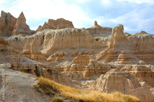 Photo: Felslandschaft in den Badlands Felslandschaft in den Badlands
