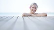 Fresh smile of a youthful summer