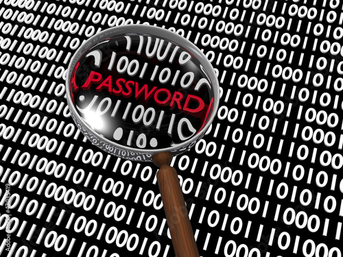 Illustration: Hidden Numeric Password Hidden Numeric Password