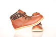 Braune Lederschuhe