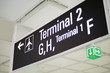 Hilfreiche Schilder am Flughafen