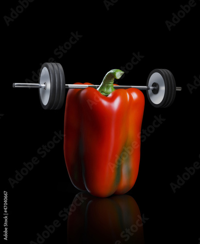 Photo: Pepperone makes sport Pepperone makes sport