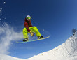 Photo: Snowboarder in the sky Snowboarder in the sky