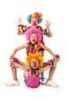 Funny clowns