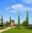 Tuscany garden by montepulciano