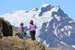Randonneurs et montagne