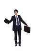 Joyful businessman