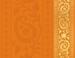 paisley floral pattern , wedding template , royal India
