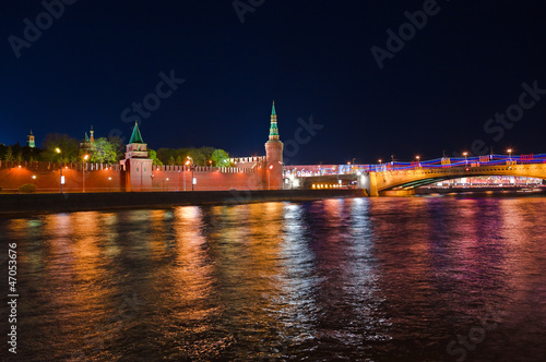 Photo: Kremlin in Moscow at night Kremlin in Moscow at night