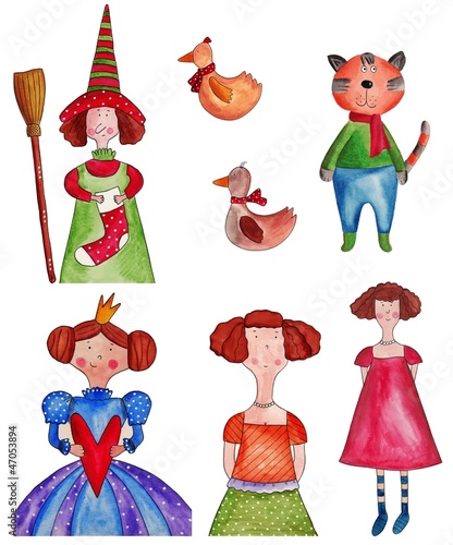Illustration: fairy-tale characters fairy-tale characters