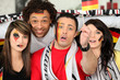 German football fans