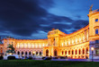 Photo: Vienna Hofburg Imperial Palace at night, - Austria Vienna Hofburg Imperial Palace at night, - Austria
