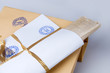 paper envelope stamped "Top Secret"
