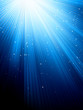 Blue color design with a burst. EPS 8