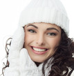 girl in winter clothes