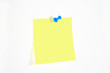 Post it weiss freigestellt