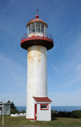 Photo: Quebec, the lighthouse of Sainte Madeleine de la Riviere Madelei Quebec, the lighthouse of Sainte Madeleine de la Riviere Madelei