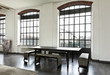 beautiful house, interior, view of the dining table