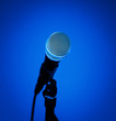 microphone close up
