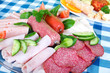 Foto: Wurstplatte Wurstplatte