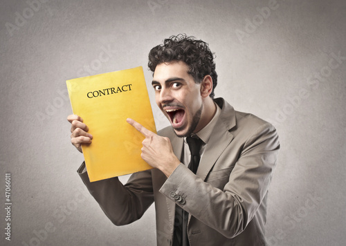 Photo: Contract Contract
