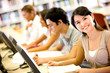People researching