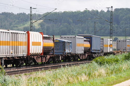 Photo: Gütertransport - Güterzug Gütertransport - Güterzug