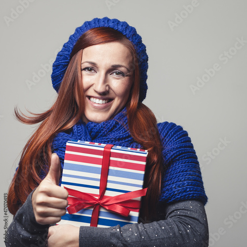 Photo: Daumen hoch zu Weihnachtsgeschenken Daumen hoch zu Weihnachtsgeschenken