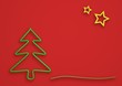 Weihnachtsbaum und Sterne