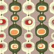 Seamless vintage pattern - Vector.