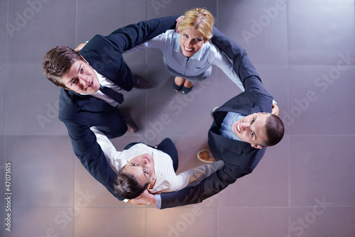 Photo: business people group joining hands business people group joining hands