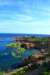 Massif de l'esterel  sea mer