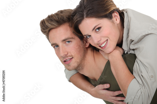 Photo: happy young couple happy young couple