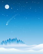christmas tree skyline