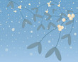 vintage mistletoe