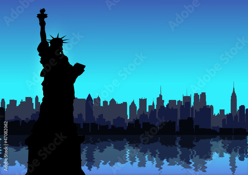 Vector: New York City. vector file New York City. vector file