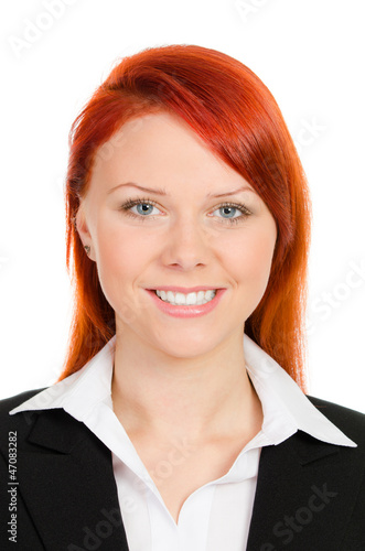 Photo: portrait einer jungen geschäftsfrau portrait einer jungen geschäftsfrau