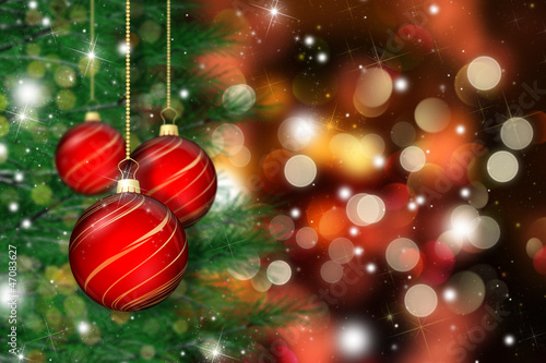 Illustration: Christmas background Christmas background