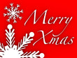 Merry xmas sign