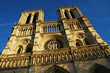 Cattedrale di Notre- Dame al tramonto, Ile de la Cité, Parigi