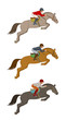 Jumping horse