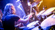 playing drums