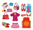 collection summer clothes