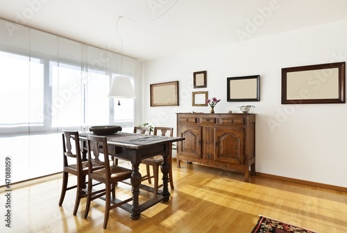 Photo: beautiful apartment interior, ethnic furniture beautiful apartment interior, ethnic furniture