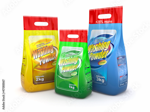 Illustration: Washing powder Washing powder