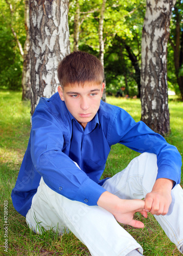 Photo: Sad Teenager Sad Teenager
