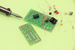 Soldering of electronic circuit